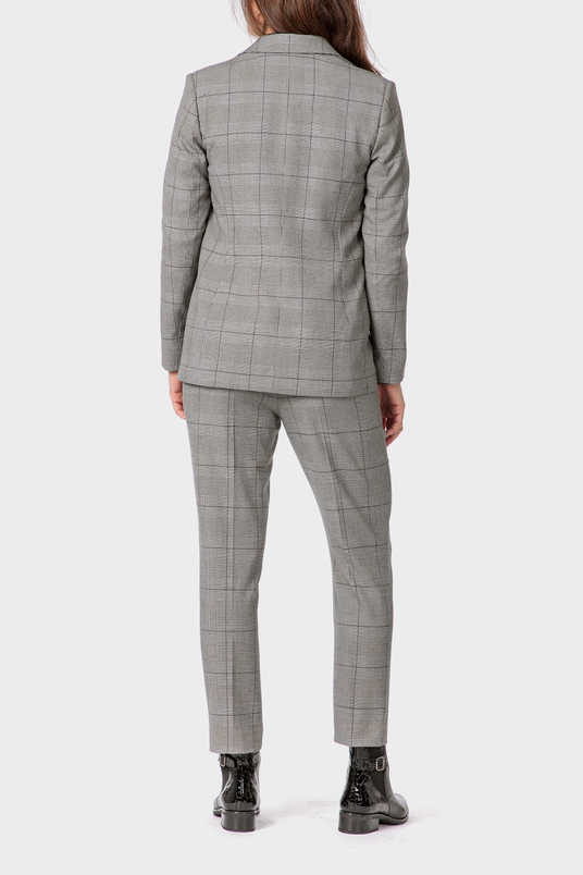 Blazer met ruitdessin