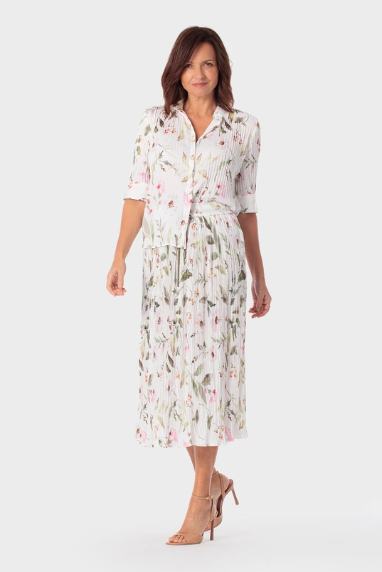 Blouse met bloemenprint