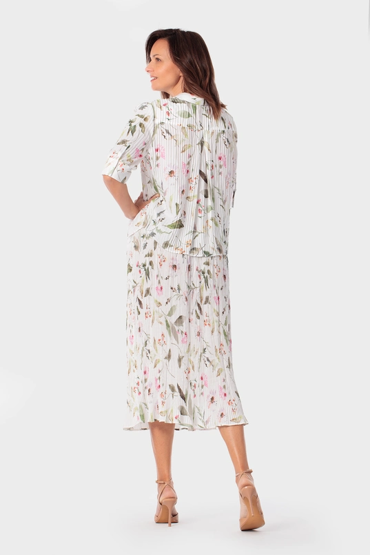 Blouse met bloemenprint