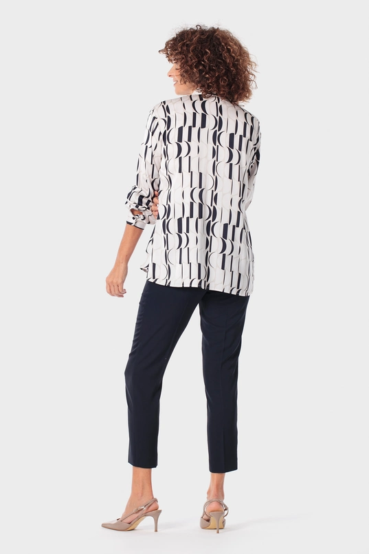 Blouse met grafische print