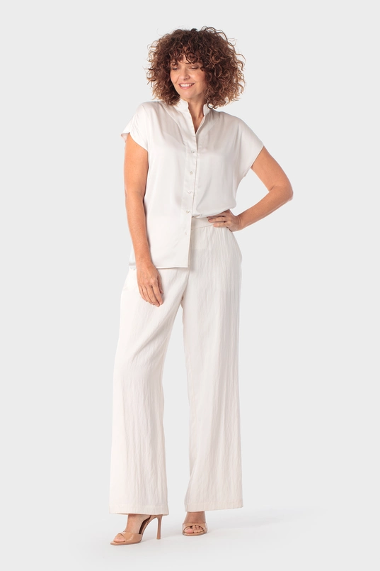 Blouse met korte mouwen