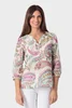 Blouse met paisley print