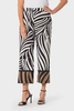 Broek met grafische print