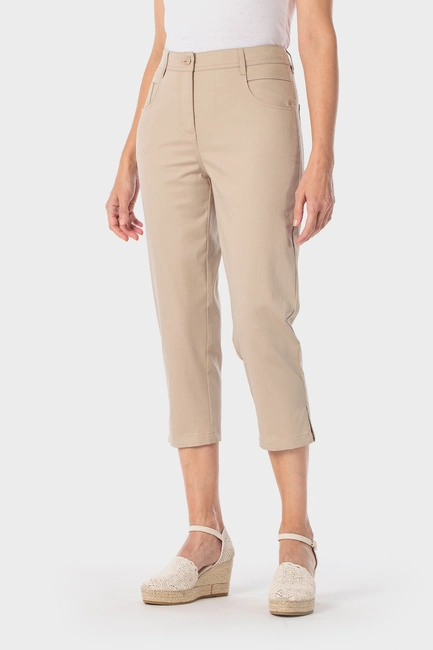 Capri broek met stretch