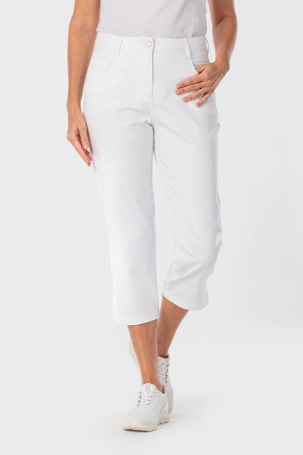 Capri broek met stretch