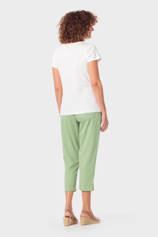 Capri broek met stretch