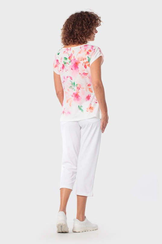 Capri broek met stretch