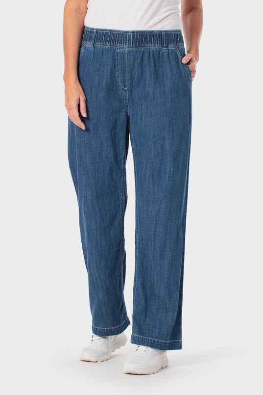 Denim comfortbroek