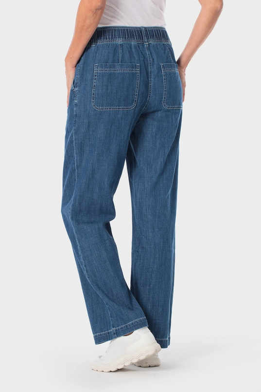 Denim comfortbroek