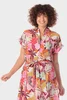 Jurk met tropical print