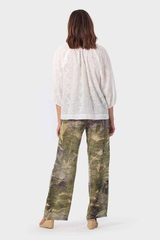Luchtige blouse met strik