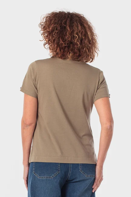 Polo met strassdetails