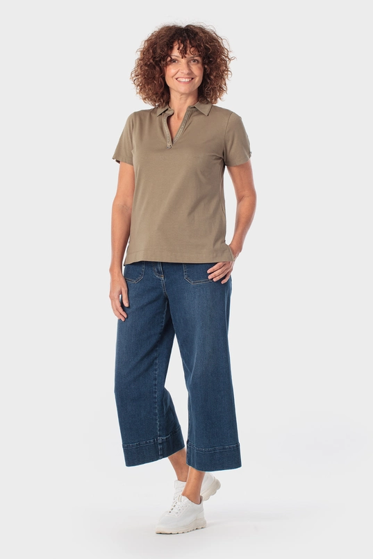 Polo met strassdetails