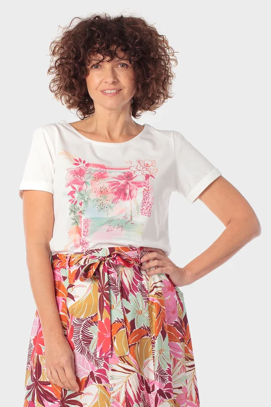 Top met artworkprint