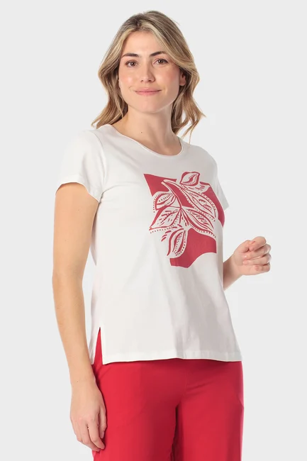 Top met bladerprint